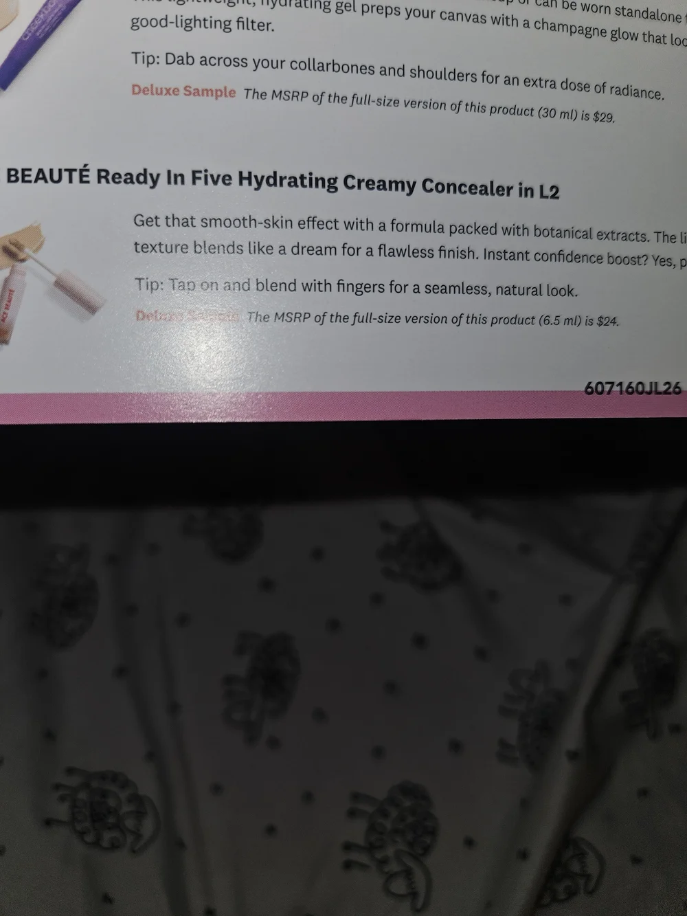 Ace Beauté Setting Powder in Fair 1.5, Concealer in L2